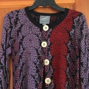 Peacock Knitted Dove sweater